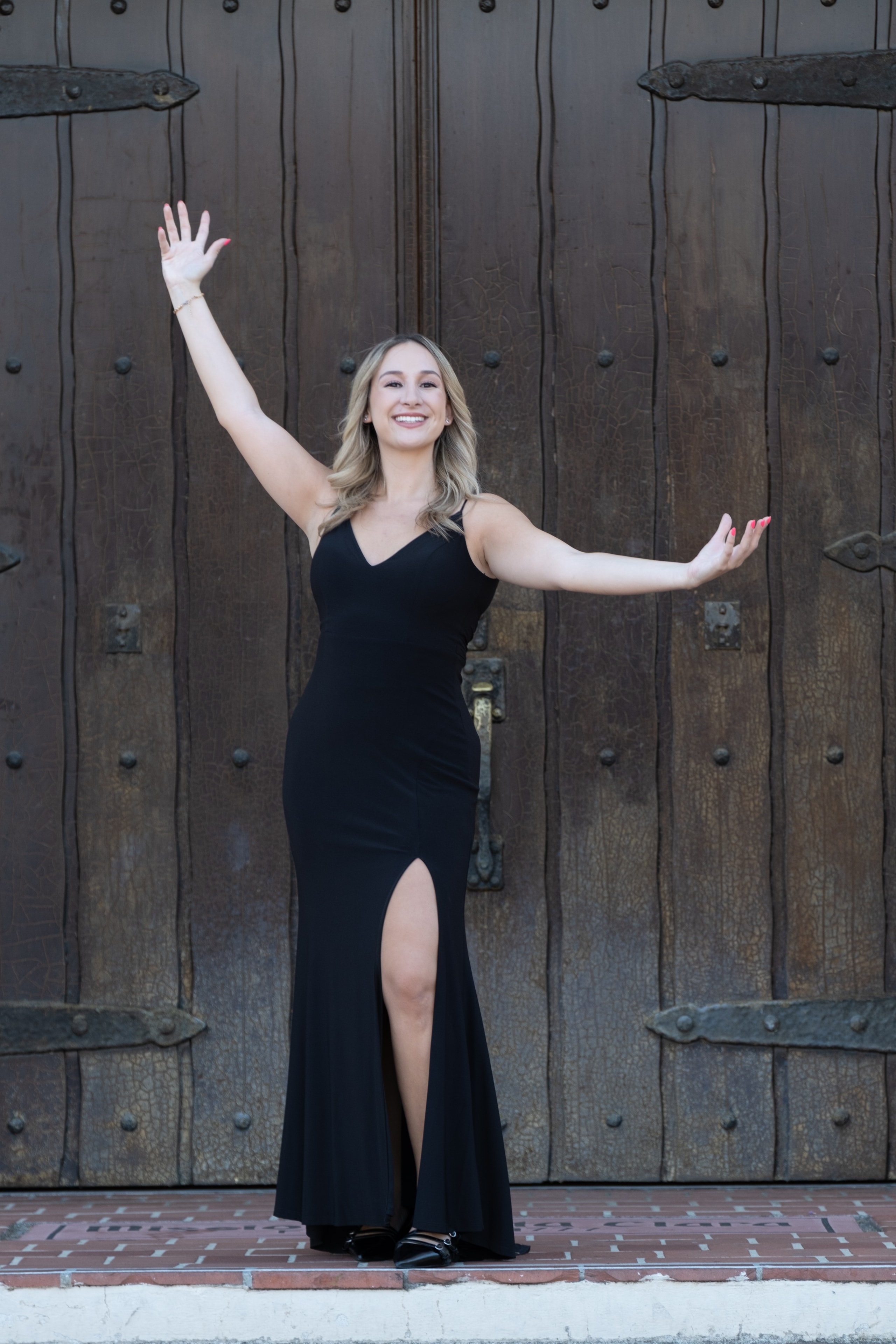 Katie Castillo performing on stage